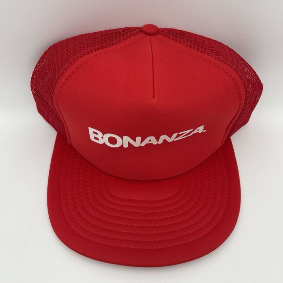 Vintage Bonanza Snapback Trucker Hat Mesh Cap - Picture 3 of 9